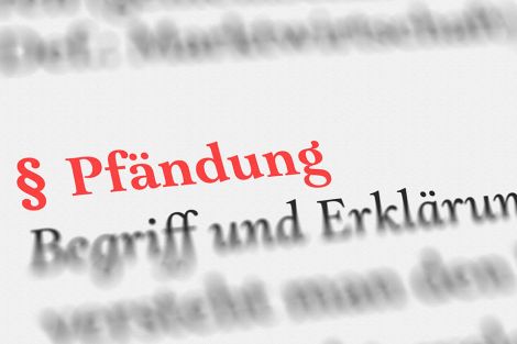 Foto: Pfändungsschutz für Schuldner
