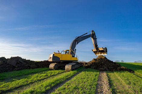 Foto: Landwirtschafts- und Grundstücksflächen